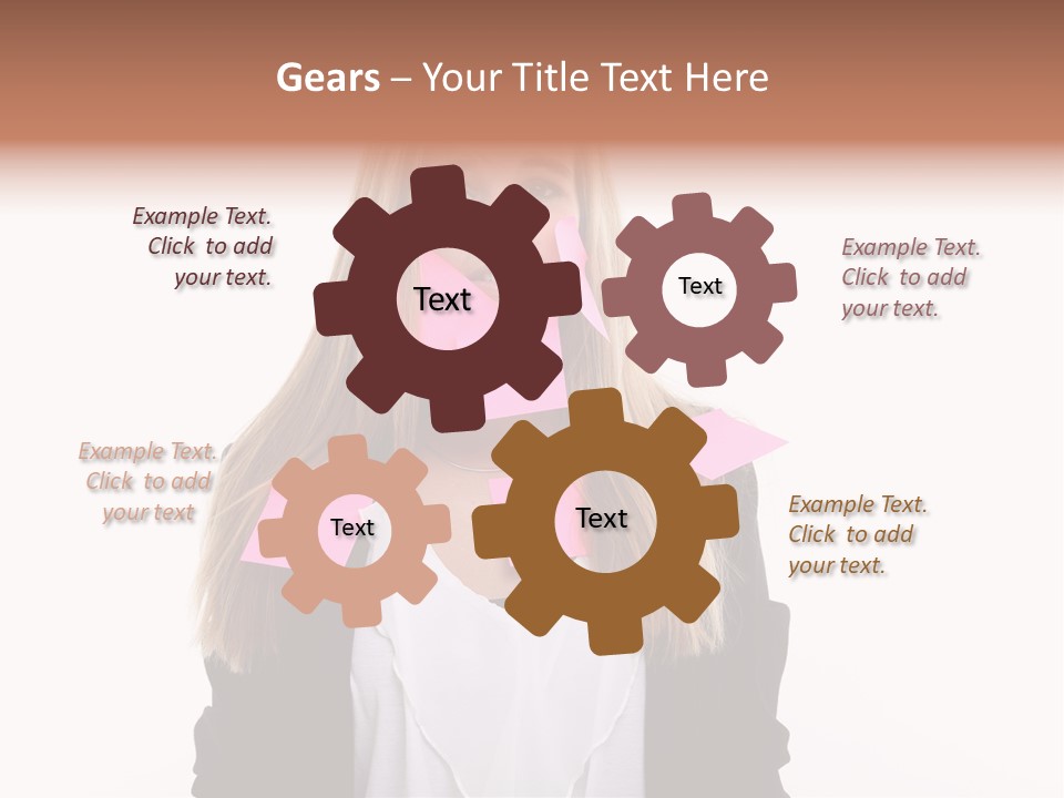 One Person Work Employment Issues PowerPoint Template