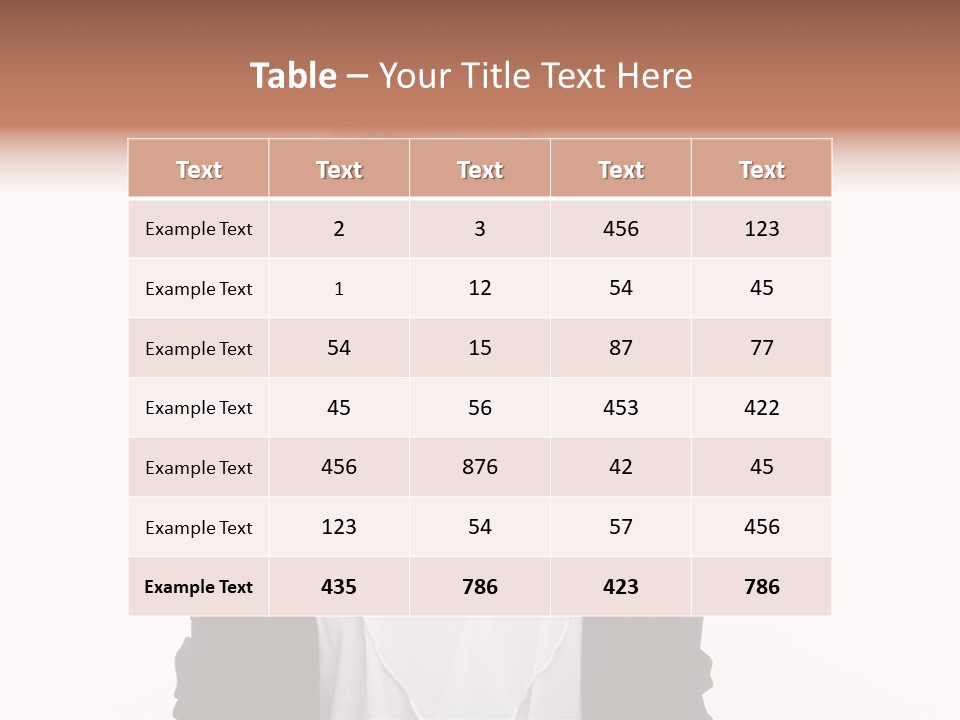 One Person Work Employment Issues PowerPoint Template