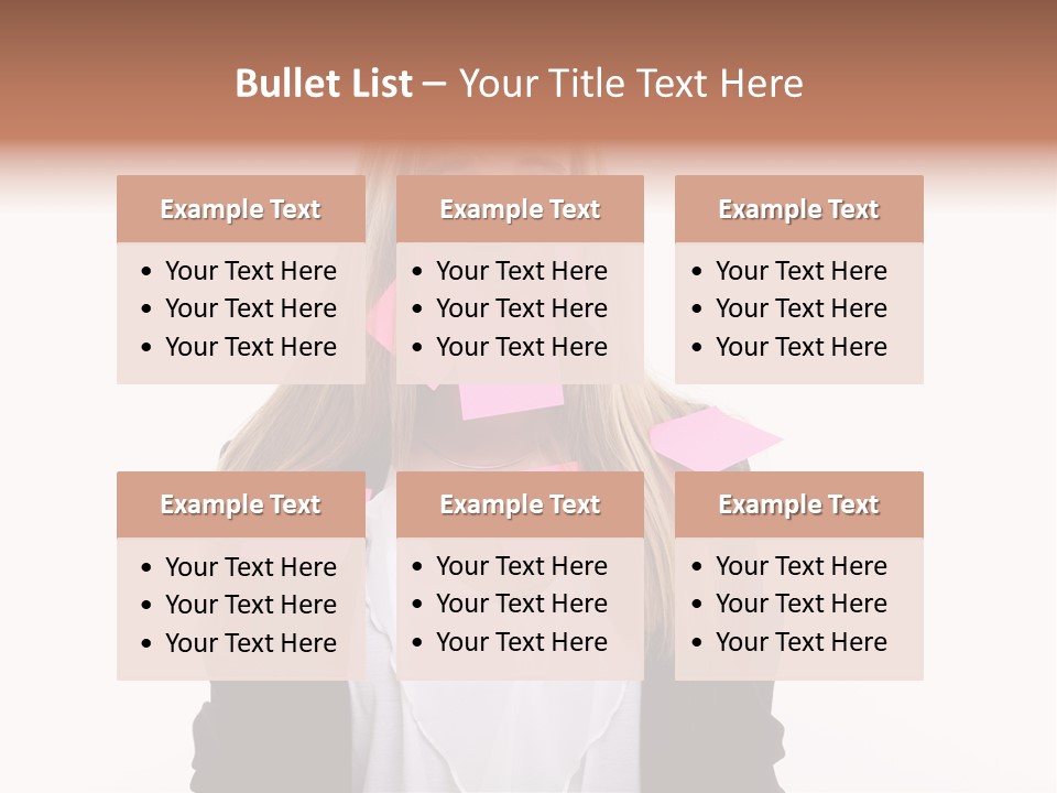 One Person Work Employment Issues PowerPoint Template