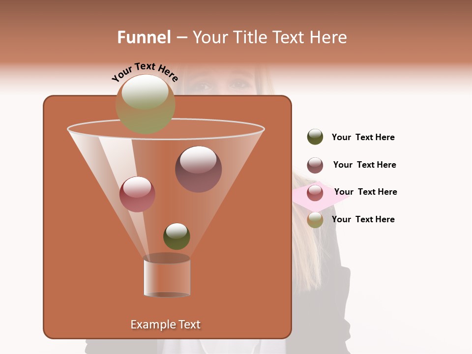 One Person Work Employment Issues PowerPoint Template