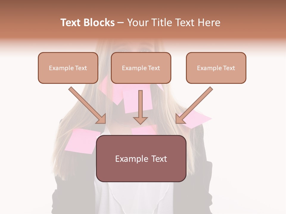 One Person Work Employment Issues PowerPoint Template