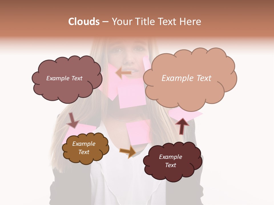 One Person Work Employment Issues PowerPoint Template