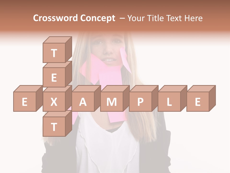 One Person Work Employment Issues PowerPoint Template