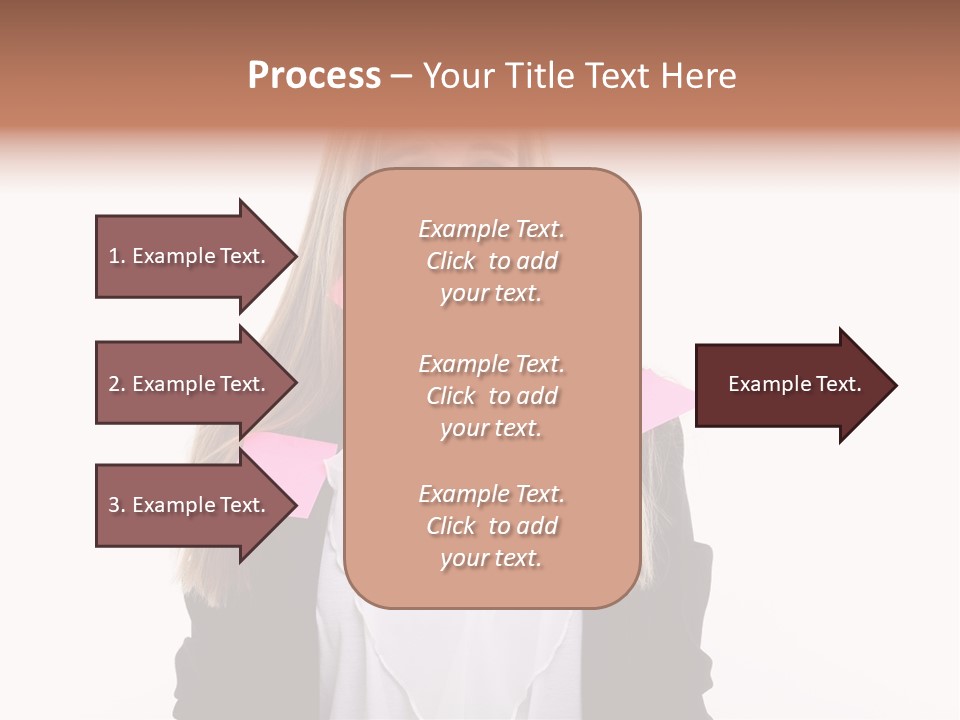 One Person Work Employment Issues PowerPoint Template