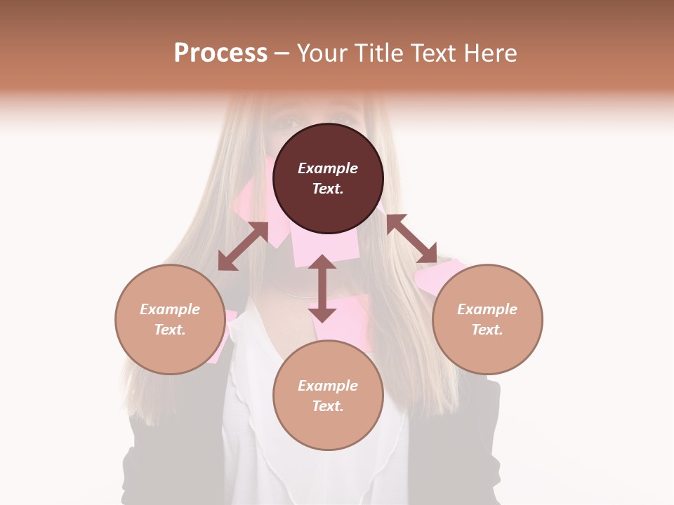 One Person Work Employment Issues PowerPoint Template