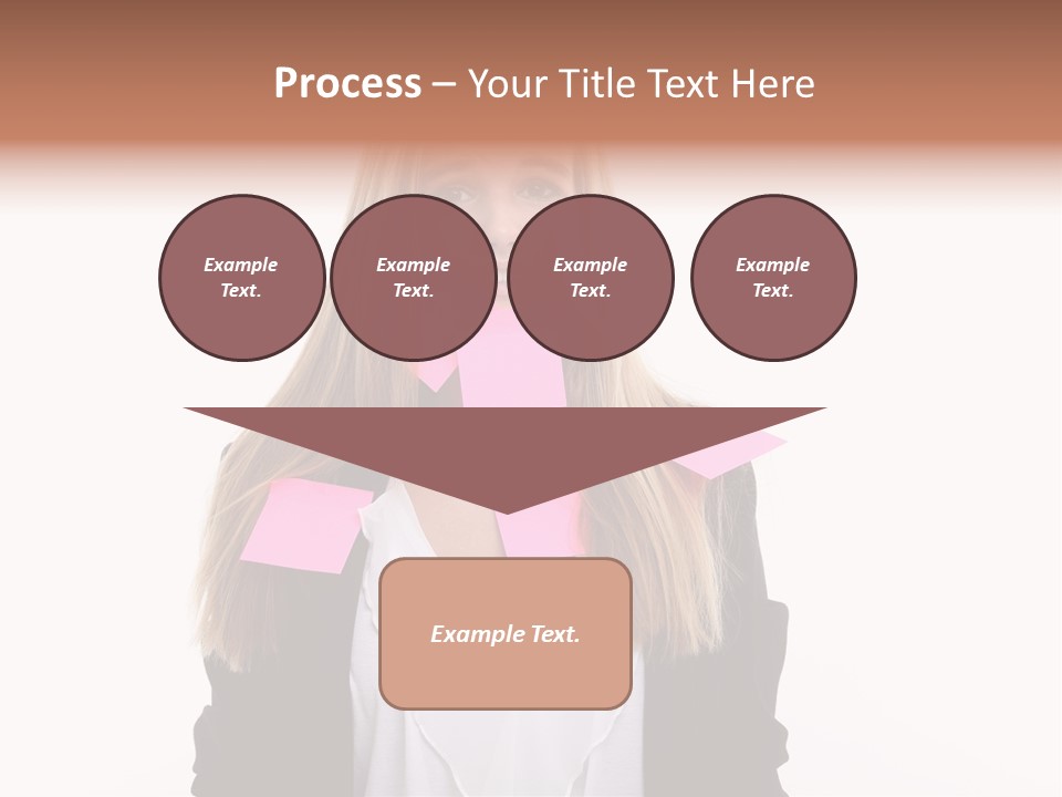 One Person Work Employment Issues PowerPoint Template