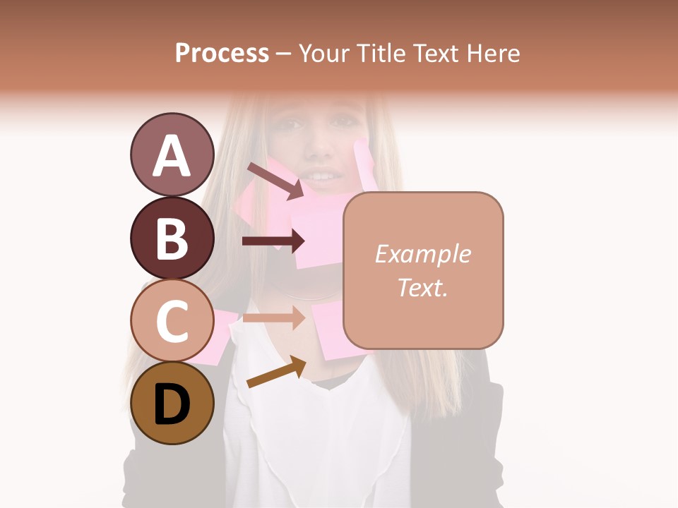 One Person Work Employment Issues PowerPoint Template