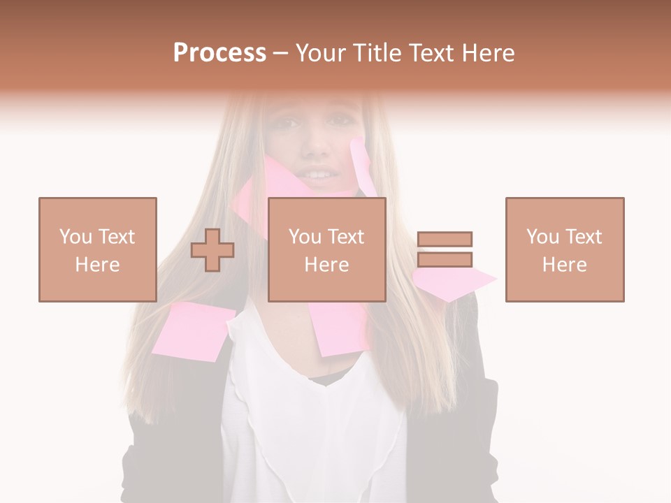 One Person Work Employment Issues PowerPoint Template
