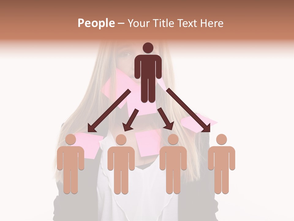 One Person Work Employment Issues PowerPoint Template