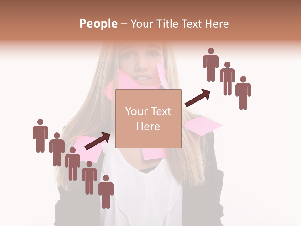 One Person Work Employment Issues PowerPoint Template