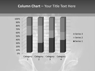 A X - Ray Image Of A Skeleton With The Words Name Of Presentation Company Name PowerPoint Template