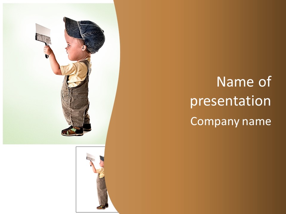 Corniche Dafna Evening PowerPoint Template