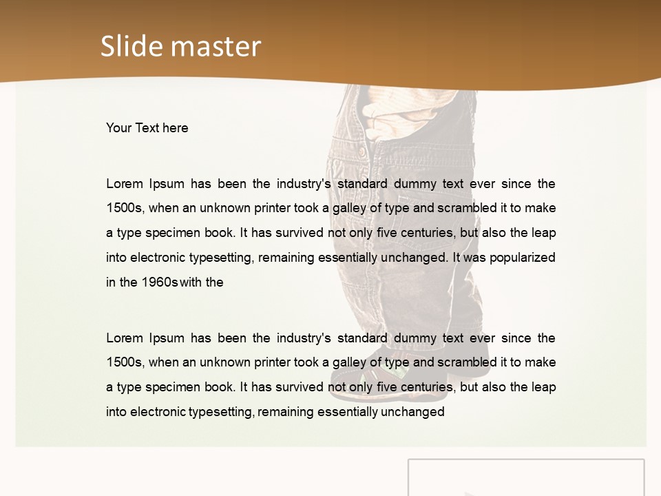 Corniche Dafna Evening PowerPoint Template