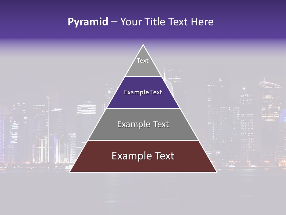 Corniche Dafna Evening PowerPoint Template