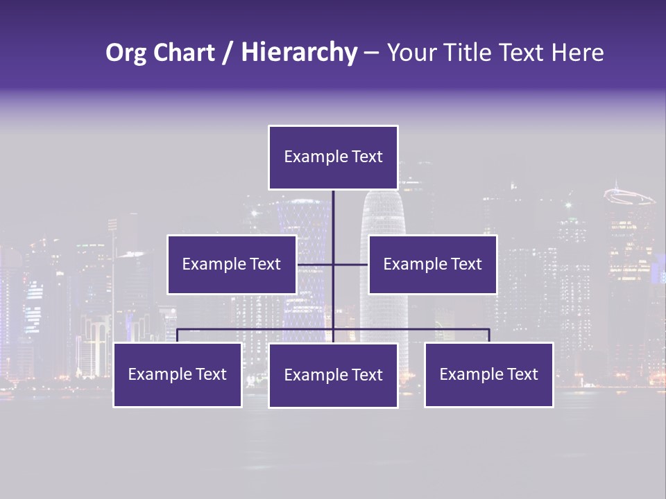 Corniche Dafna Evening PowerPoint Template
