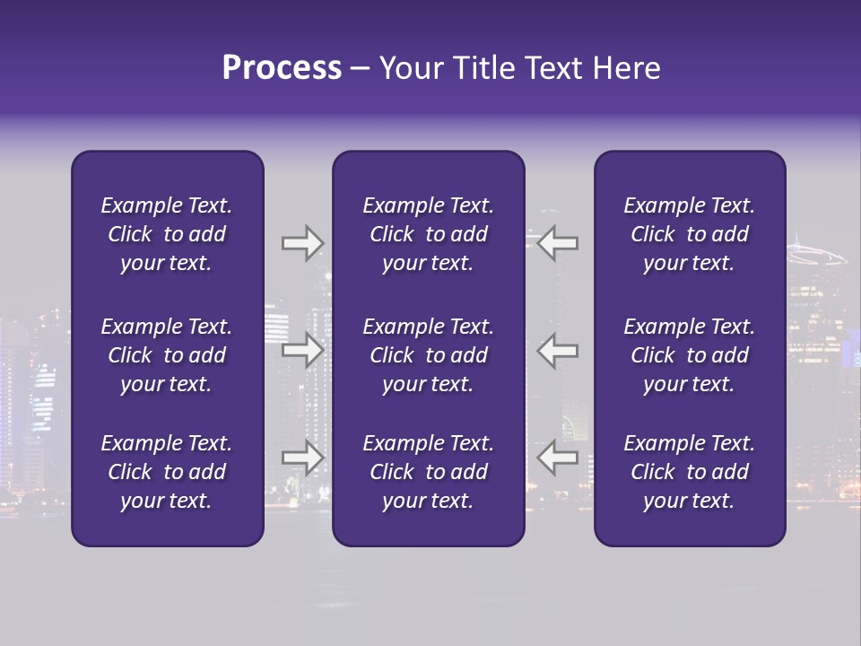Corniche Dafna Evening PowerPoint Template