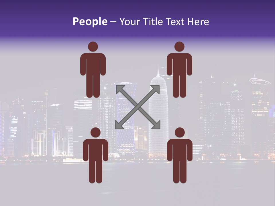 Corniche Dafna Evening PowerPoint Template