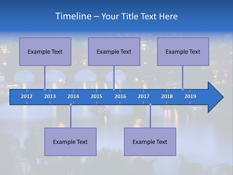 Cityscape Castle Medieval PowerPoint Template