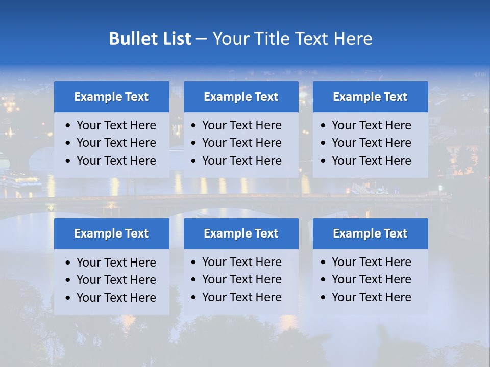 Cityscape Castle Medieval PowerPoint Template