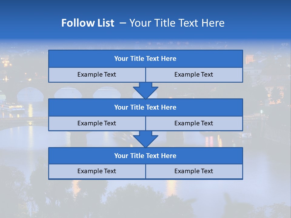 Cityscape Castle Medieval PowerPoint Template