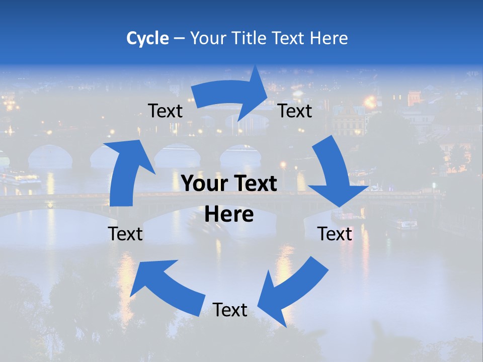Cityscape Castle Medieval PowerPoint Template