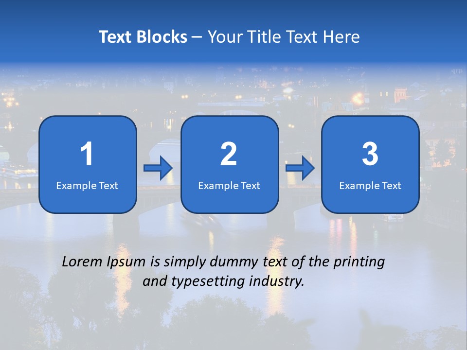 Cityscape Castle Medieval PowerPoint Template