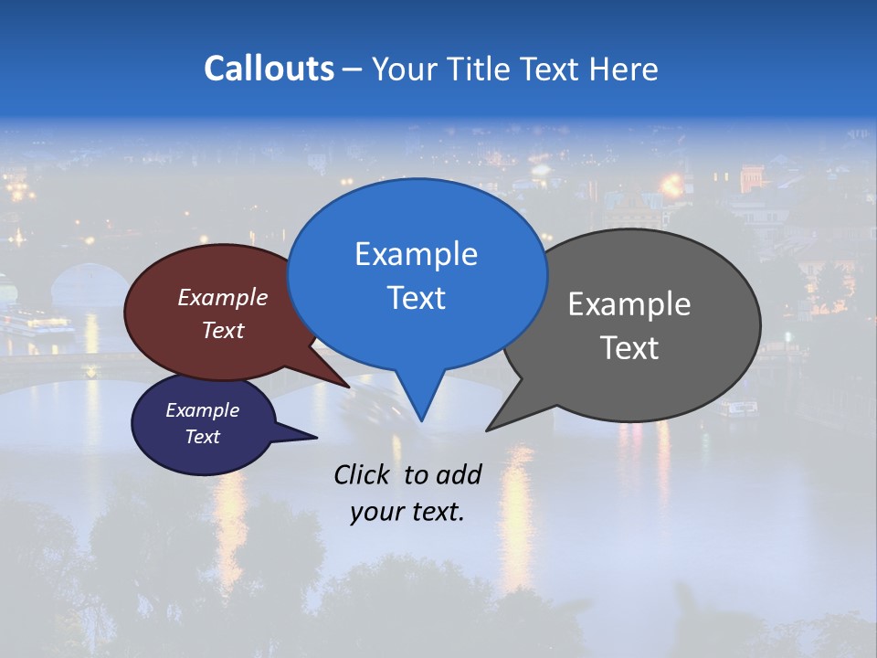 Cityscape Castle Medieval PowerPoint Template