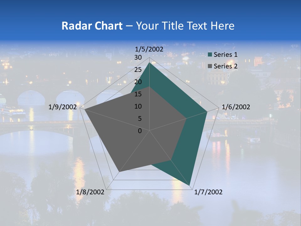 Cityscape Castle Medieval PowerPoint Template