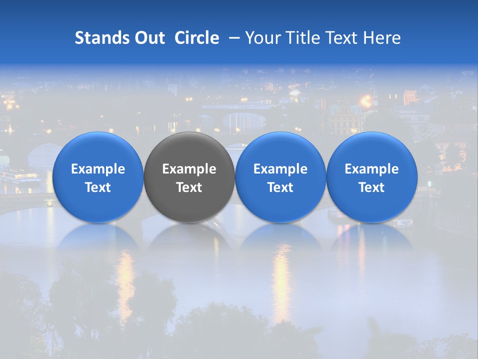 Cityscape Castle Medieval PowerPoint Template
