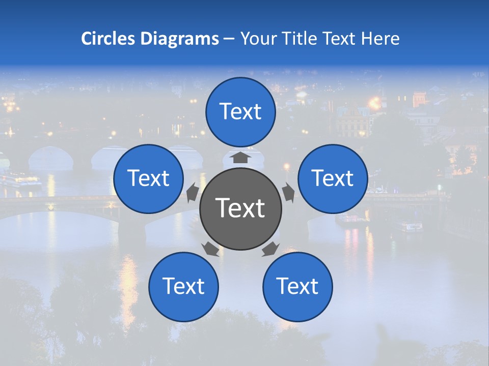 Cityscape Castle Medieval PowerPoint Template