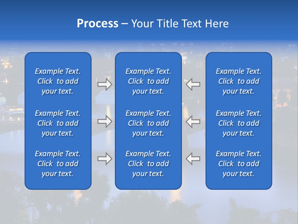 Cityscape Castle Medieval PowerPoint Template