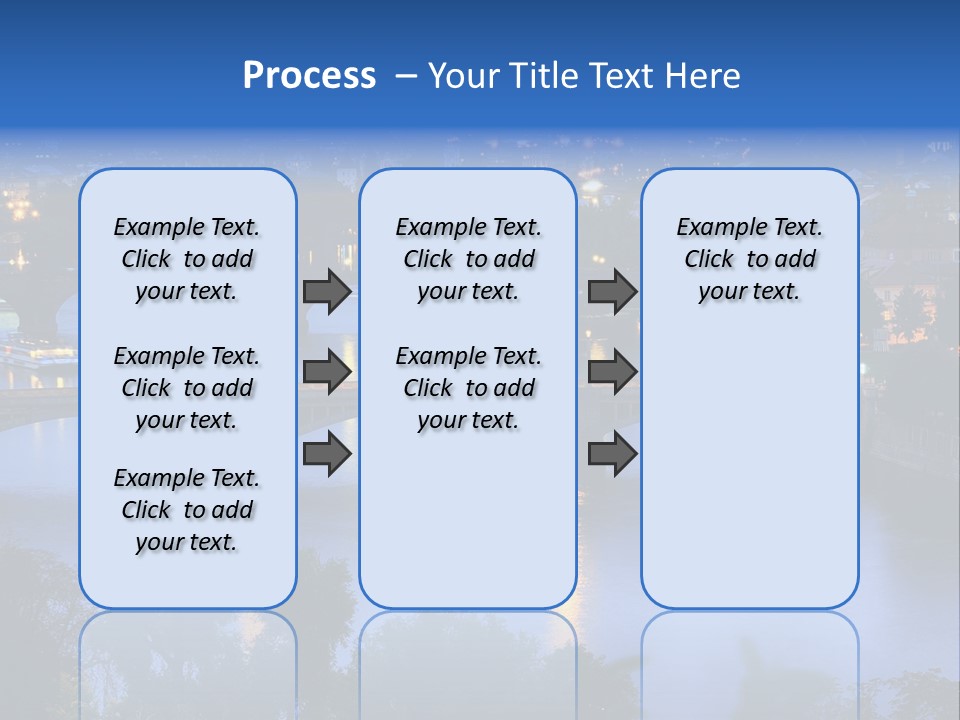 Cityscape Castle Medieval PowerPoint Template