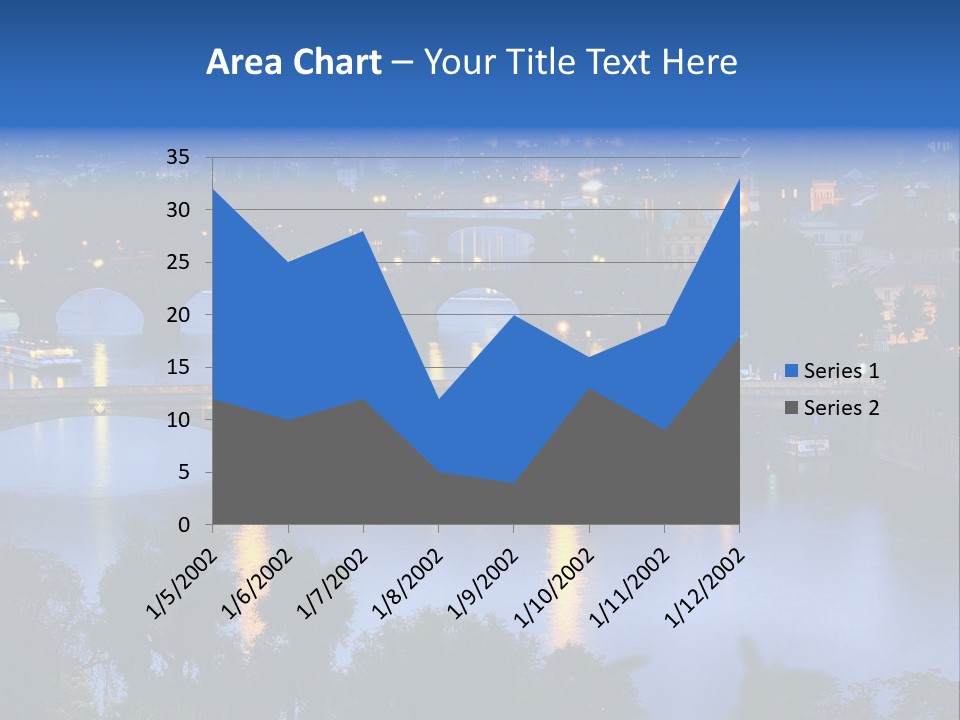 Cityscape Castle Medieval PowerPoint Template