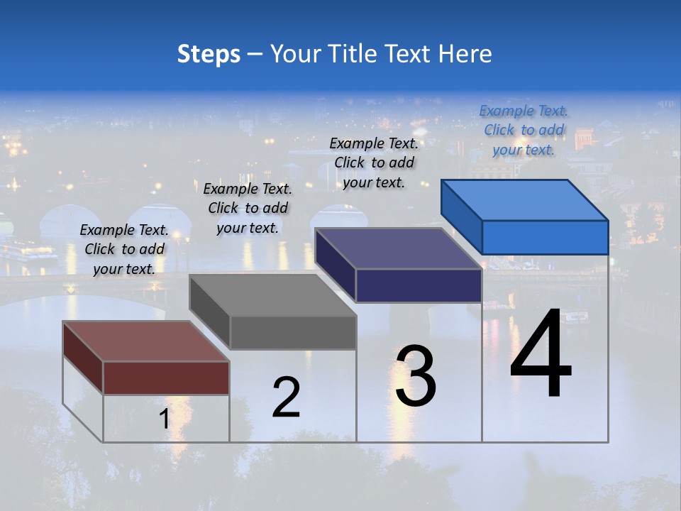 Cityscape Castle Medieval PowerPoint Template