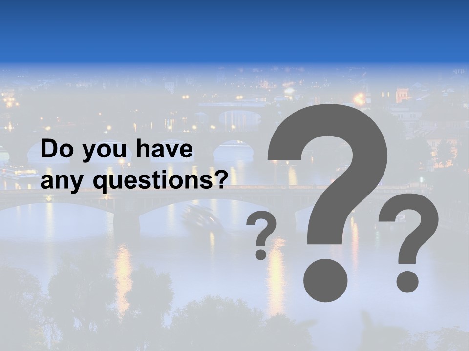 Cityscape Castle Medieval PowerPoint Template