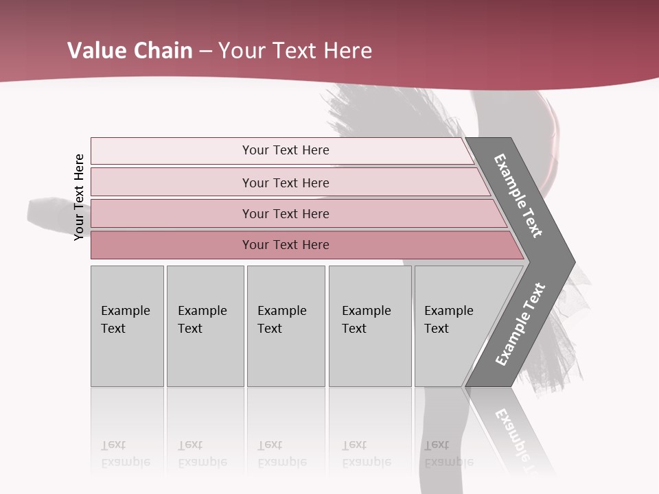 People Tutu Girl PowerPoint Template