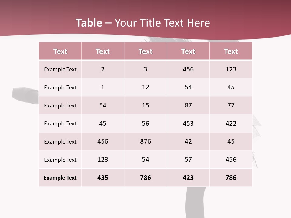 People Tutu Girl PowerPoint Template