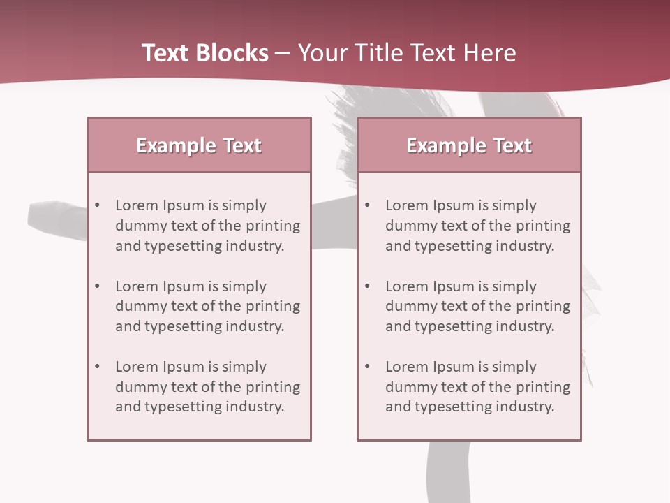 People Tutu Girl PowerPoint Template