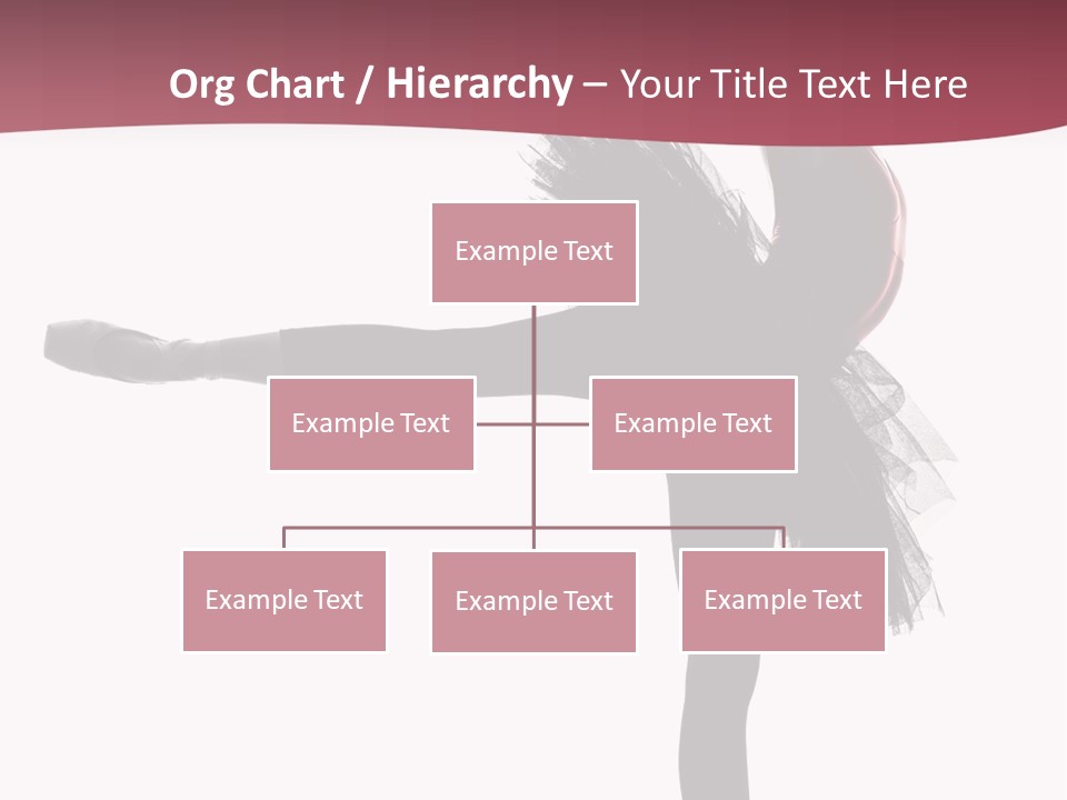 People Tutu Girl PowerPoint Template