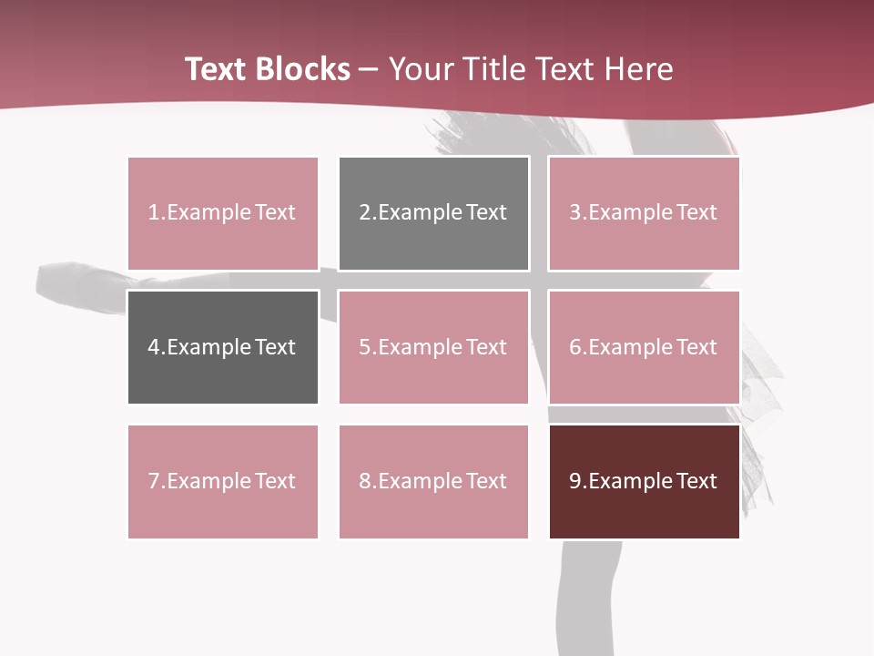 People Tutu Girl PowerPoint Template