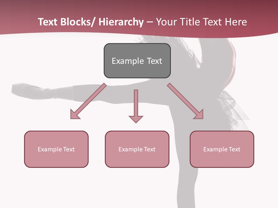 People Tutu Girl PowerPoint Template