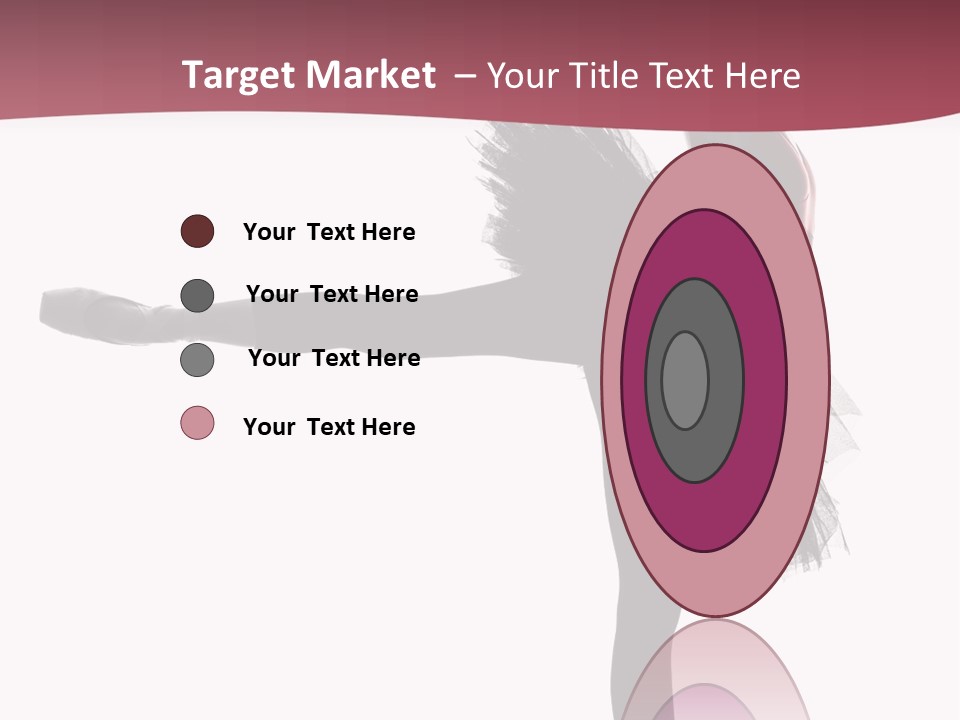 People Tutu Girl PowerPoint Template