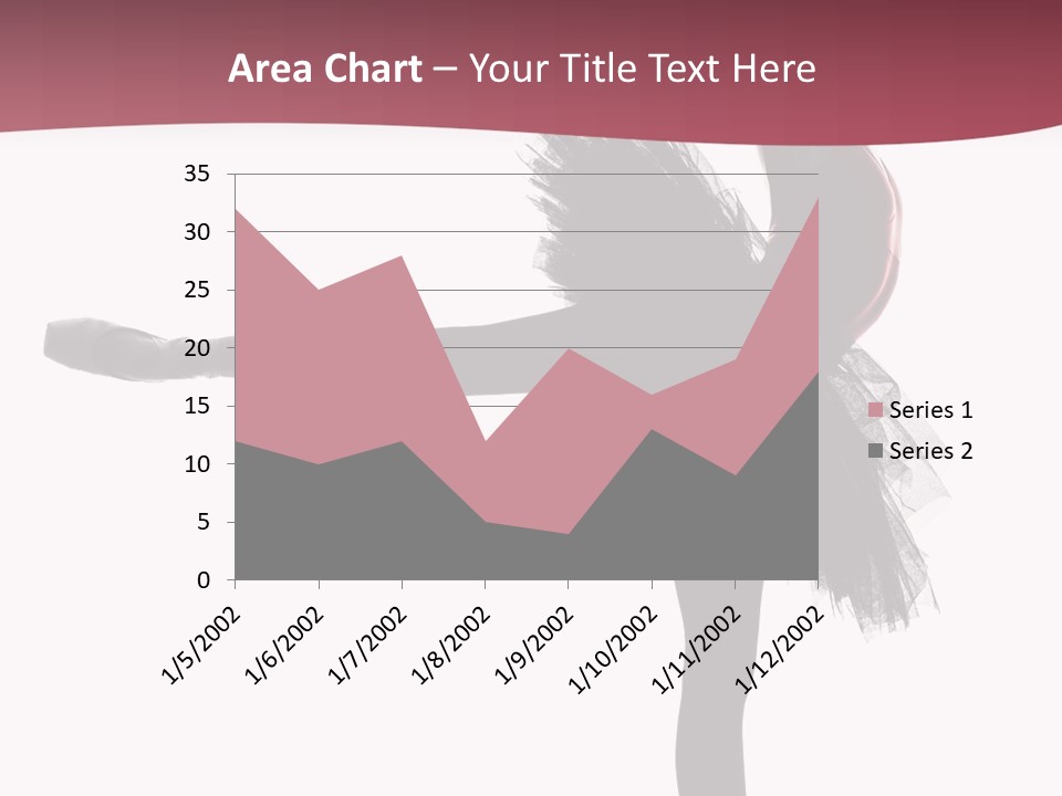 People Tutu Girl PowerPoint Template