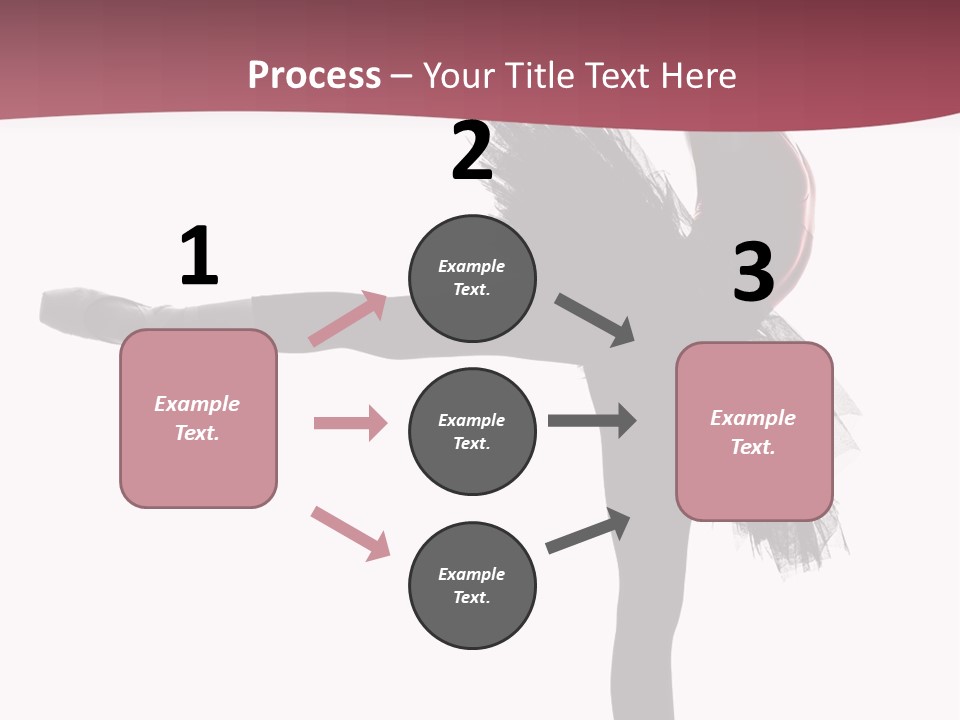 People Tutu Girl PowerPoint Template