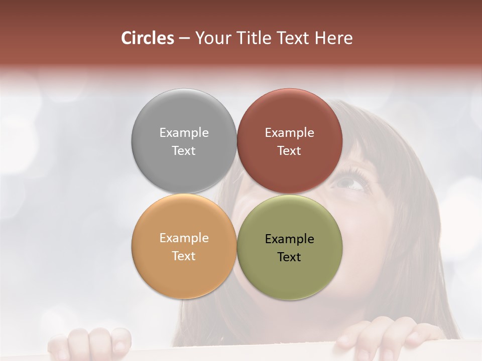 Christmastime Beautiful Empty Space PowerPoint Template