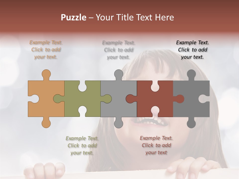 Christmastime Beautiful Empty Space PowerPoint Template