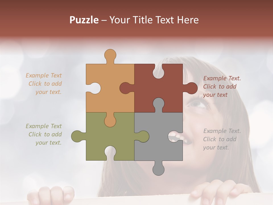 Christmastime Beautiful Empty Space PowerPoint Template