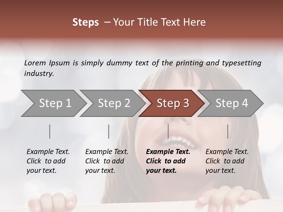 Christmastime Beautiful Empty Space PowerPoint Template