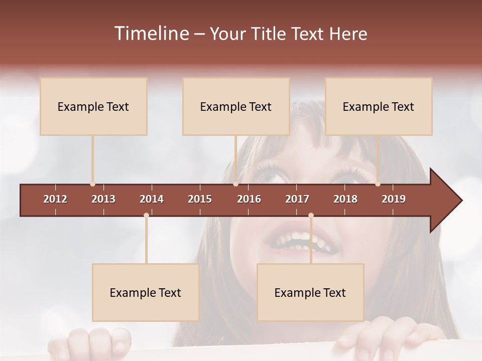 Christmastime Beautiful Empty Space PowerPoint Template