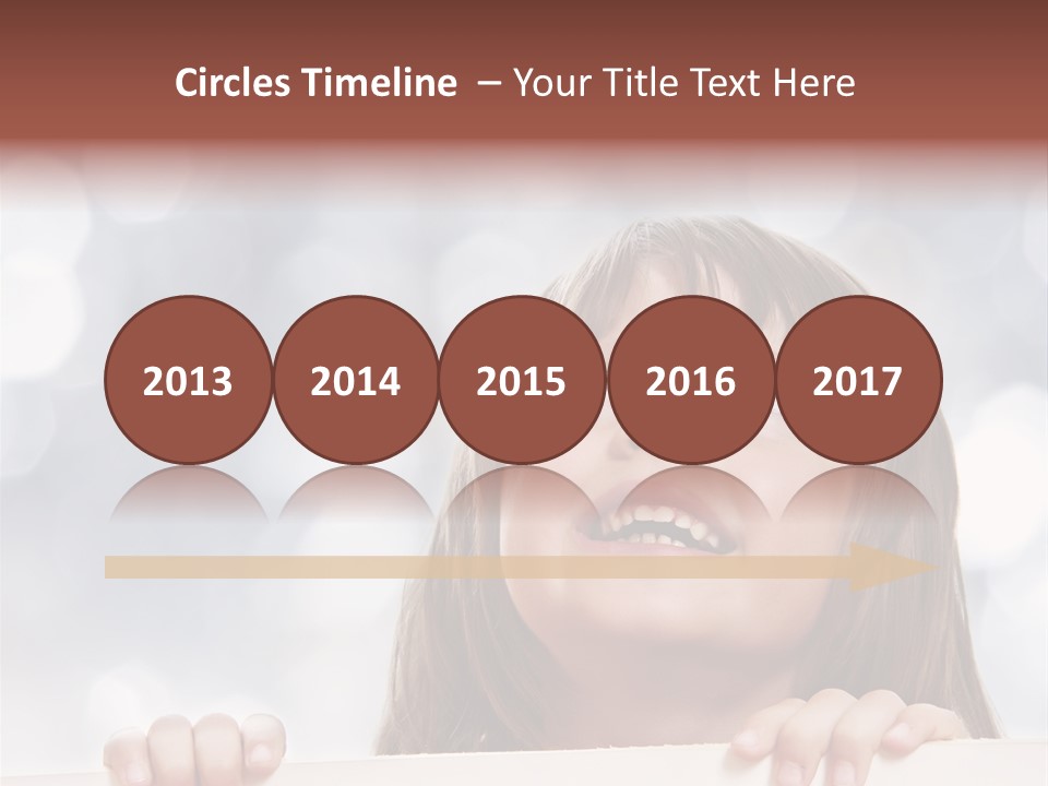 Christmastime Beautiful Empty Space PowerPoint Template